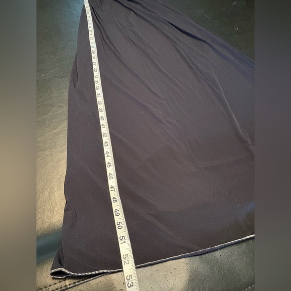 Max Studio Black Spaghetti Strap Long Dress - Picture 11 of 12